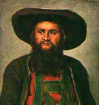 Andreas Hofer                              (Ölgemälde: Franz von Defregger)