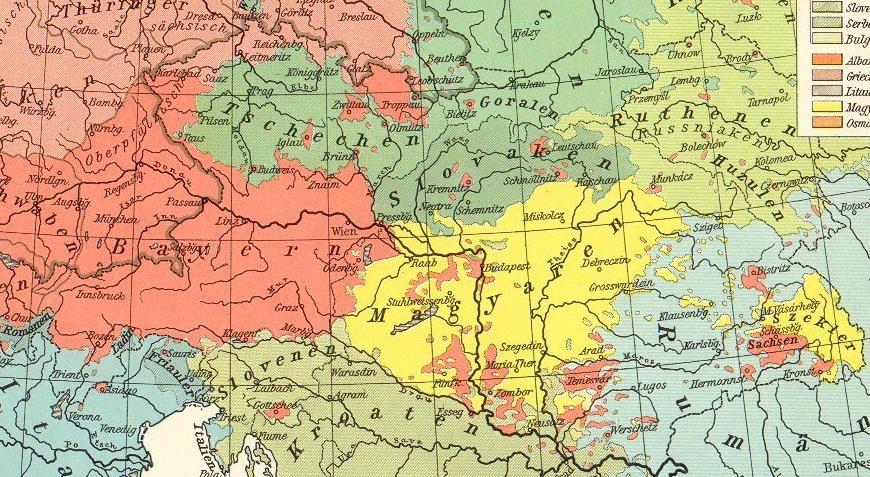 Deutsche Österreichs-Ungarns 1914