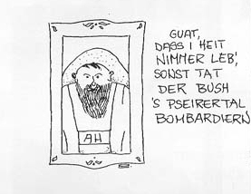 Karikatur in den "Südtiroler Nachrichten", 2003