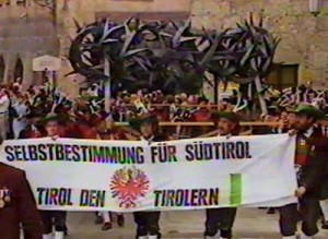Landesfestumzug in Innsbruck 1984: 175 Jahre Tiroler Freiheitskampf